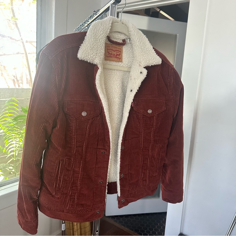 Levi's Sherpa & Corduroy Trucker Jacket